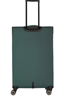 Travelite VIIA L 77cm Weicher Trolley Koffer, Eukalyptus