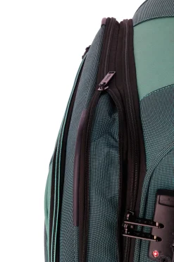 Travelite VIIA M 67cm Weicher Trolley Koffer, Eukalyptus