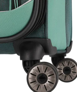 Travelite VIIA M 67cm Weicher Trolley Koffer, Eukalyptus
