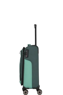 Travelite VIIA S 55cm Weicher Trolley Koffer, Eukalyptus