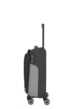 Travelite VIIA S 55cm Weicher Trolley Koffer, Schiefer