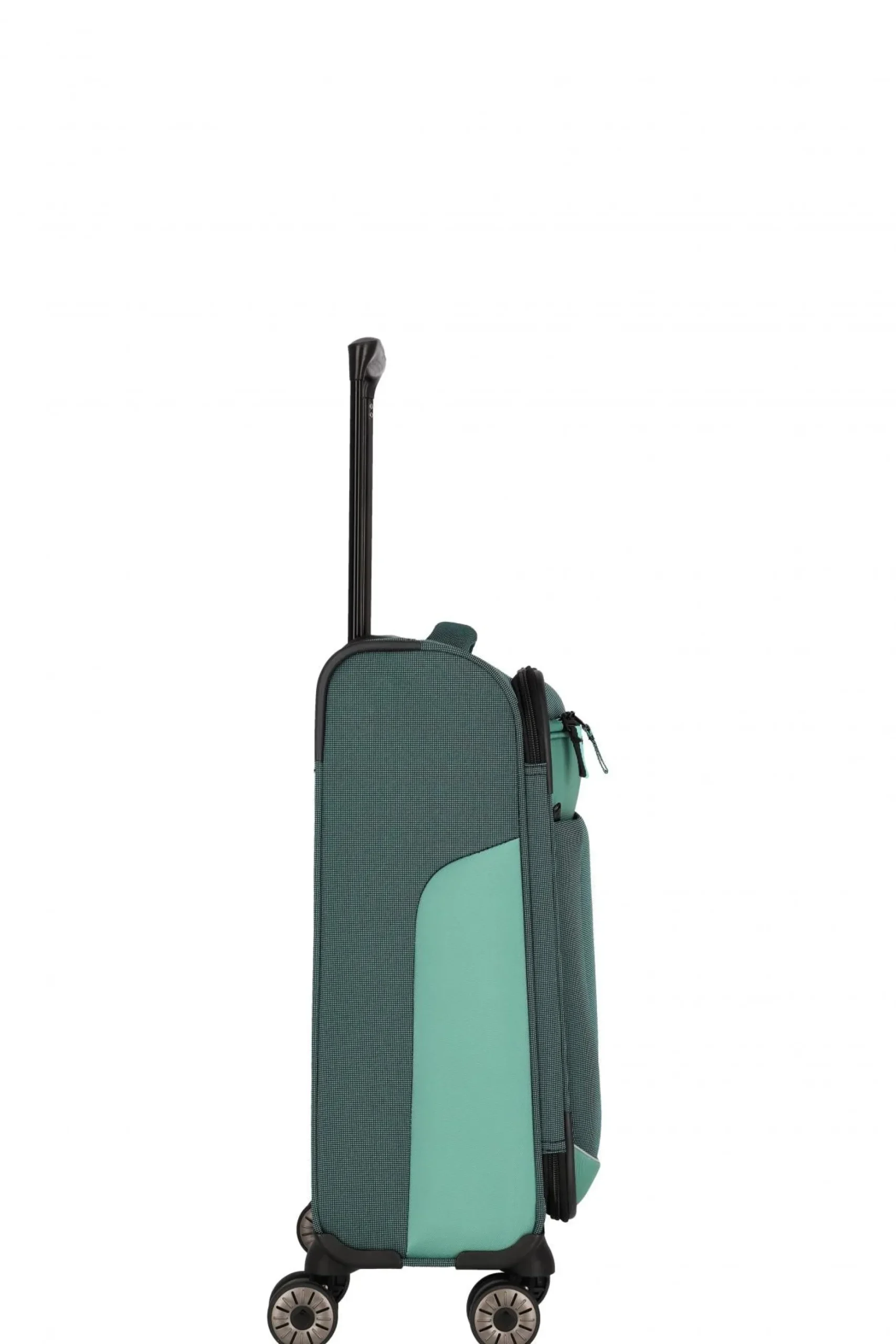 Travelite VIIA S 55cm Weicher Trolley Koffer, Eukalyptus
