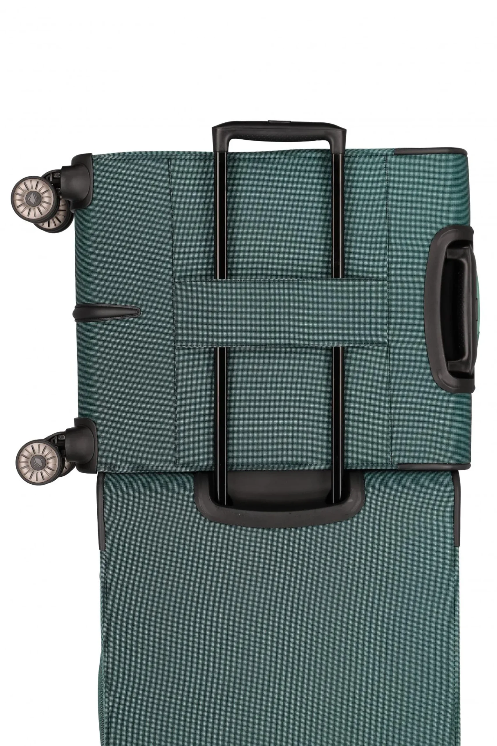 Travelite VIIA S 55cm Weicher Trolley Koffer, Eukalyptus