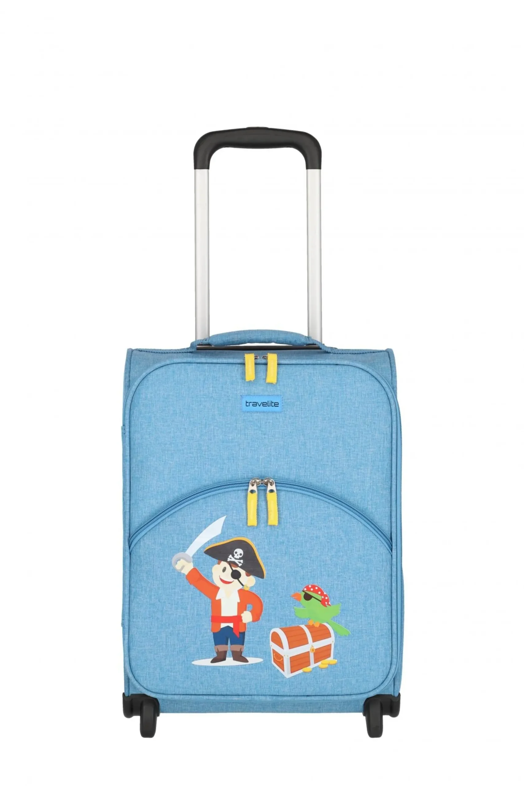 Travelite Youngster 2-Rad Kinder Trolley Pirat - Blau