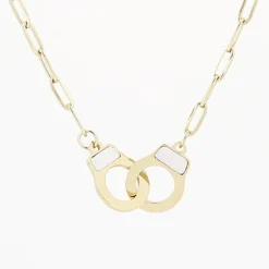 Zag Bijoux Halskette Handschellen - Variante: Gold