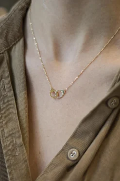 ZAG Bijoux Halskette Handschellen 38+5 cm