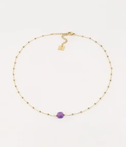 Zag Bijoux Halskette Pablo Gold - Variante: Amethyst