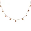 Zag Bijoux Kette Confettis - Farbe: rosegold