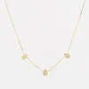 Zag Bijoux Kette Tropfen mit Zirkoniensteinen Gold