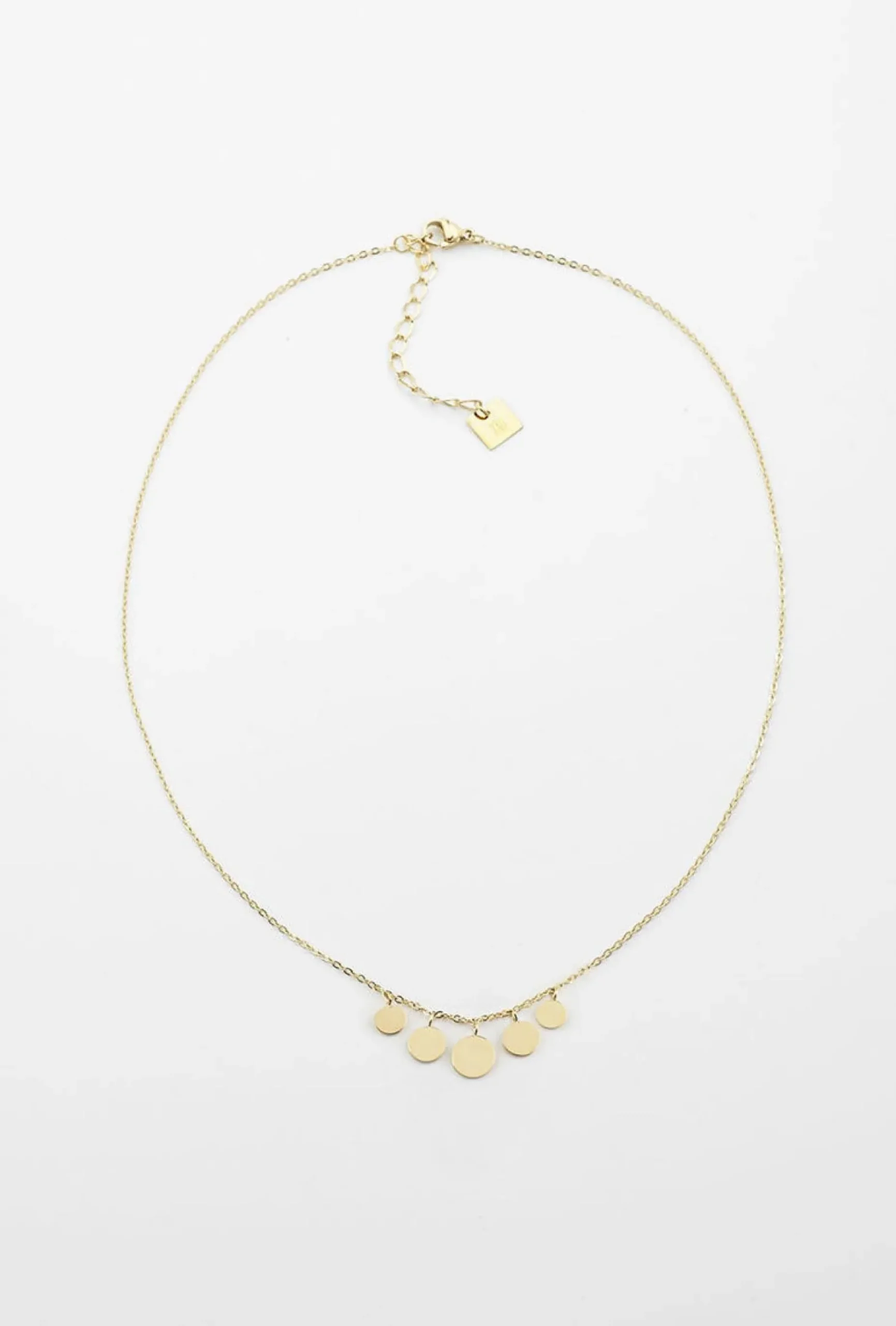 ZAG Bijoux Kurze Halskette Pluton 38 + 5 cm - Variante: gold