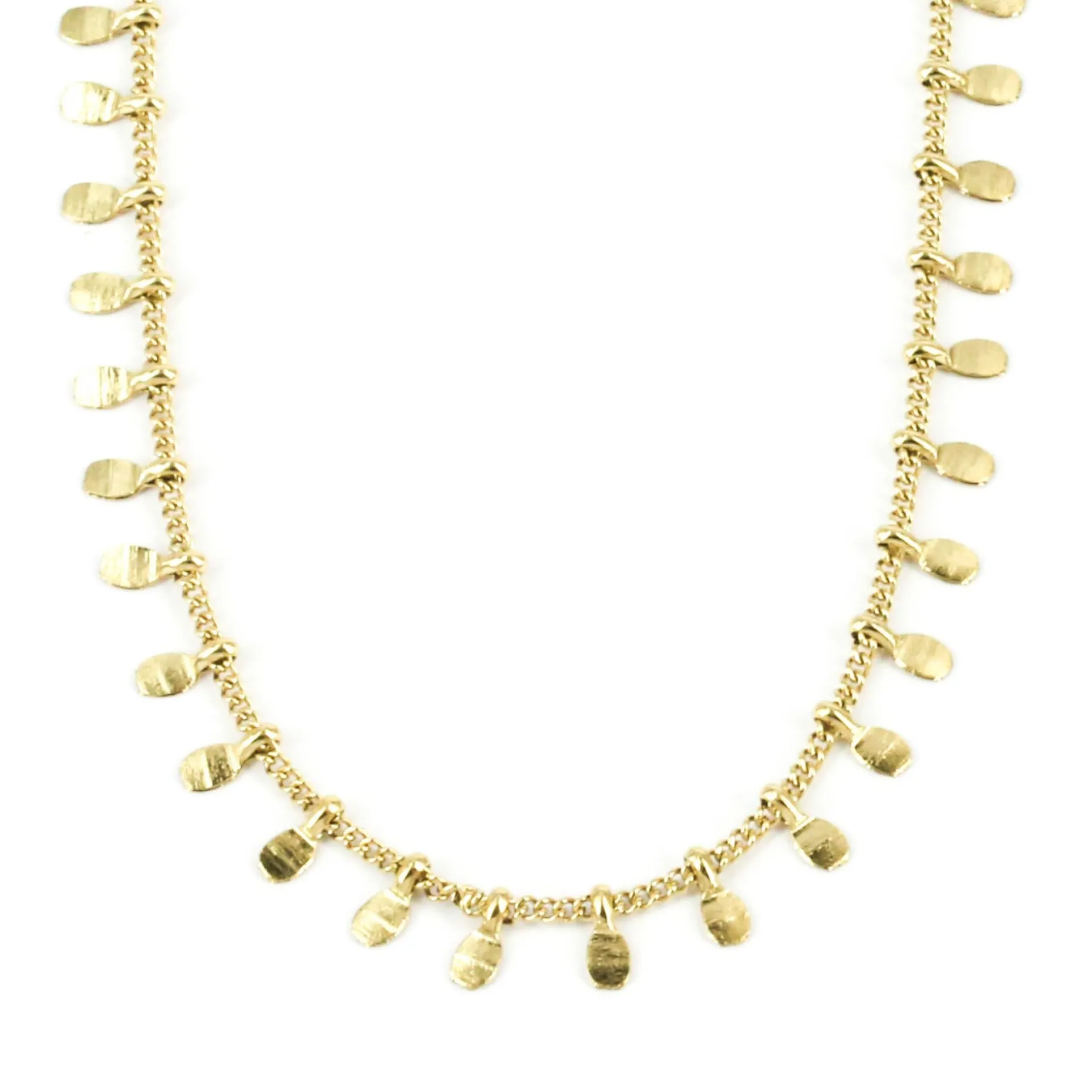 ZAG Bijoux Mykonos Plättchen 38cm+5 - Farbe: Gold