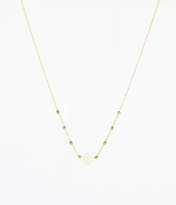 Zag Bijoux NECKLACE SHORT STEEL Collier 38+5cm