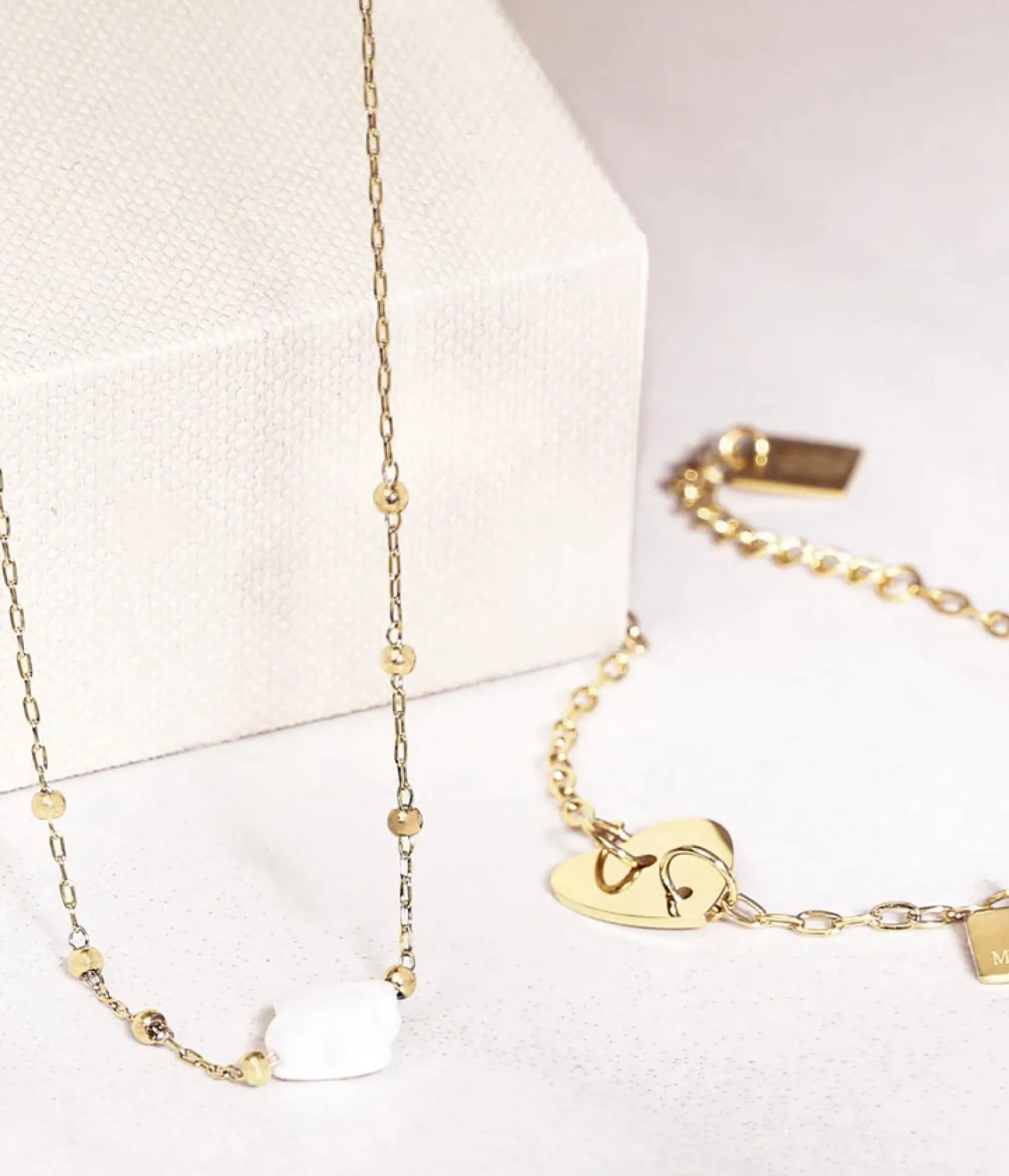 Zag Bijoux NECKLACE SHORT STEEL Collier 38+5cm