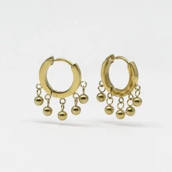 Zag Bijoux Ohrirnge mit hängenden Kugeln