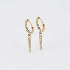 Zag Bijoux Ohrringe Kreole Zapfen