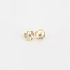 Zag Bijoux Ohrstecker Blume - Farbe: gold/perlmutt