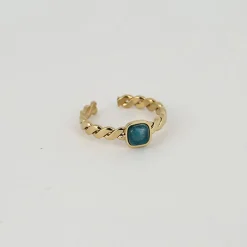 Zag Bijoux Ring geflochten